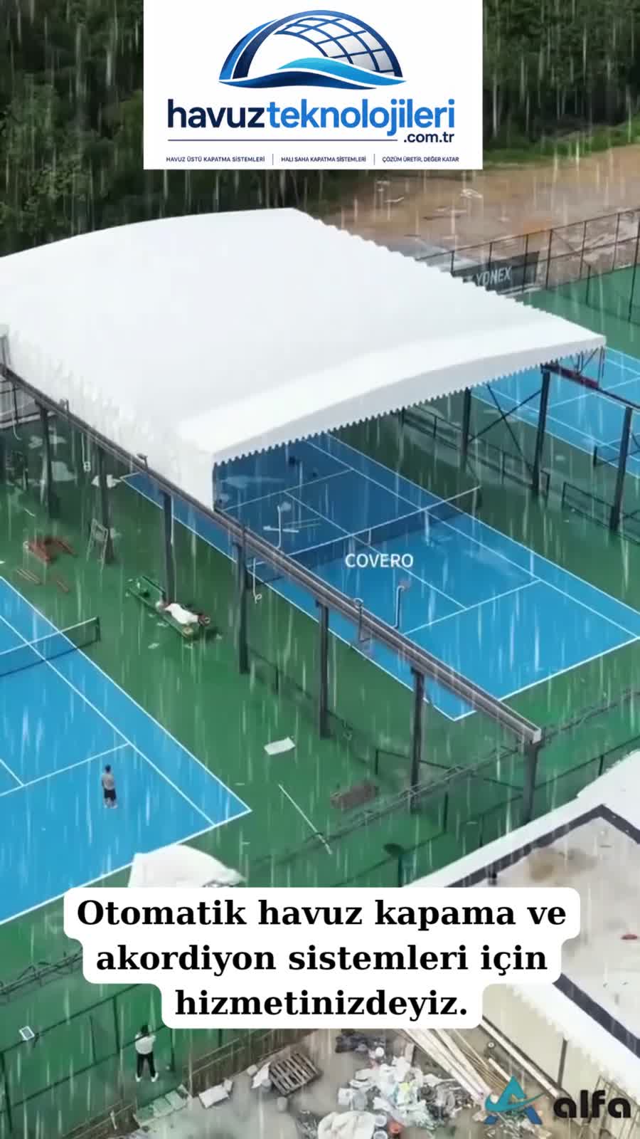 Spor Kompleksi Kapatma Sistemleri